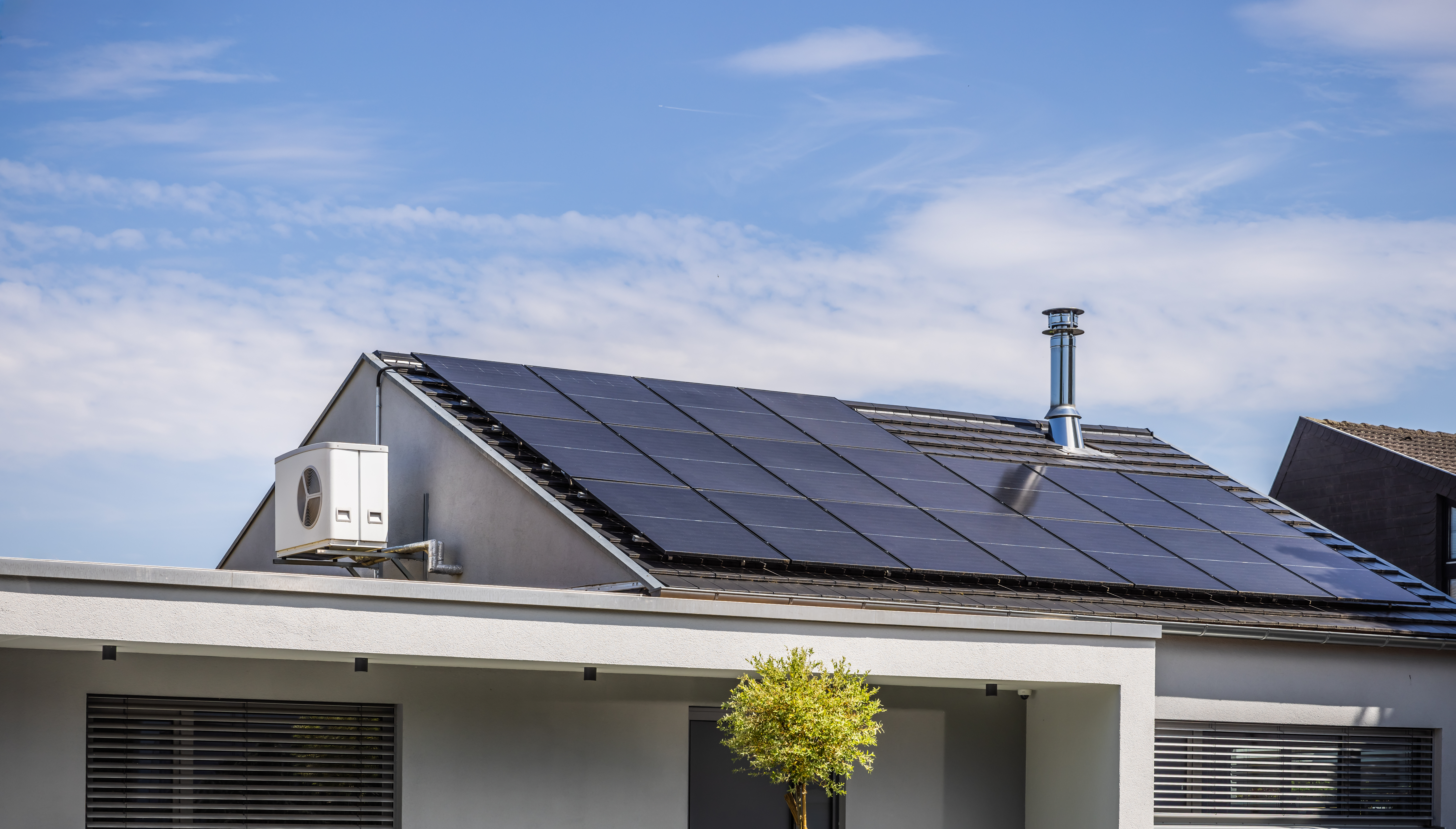 Impianto fotovoltaico su tetto